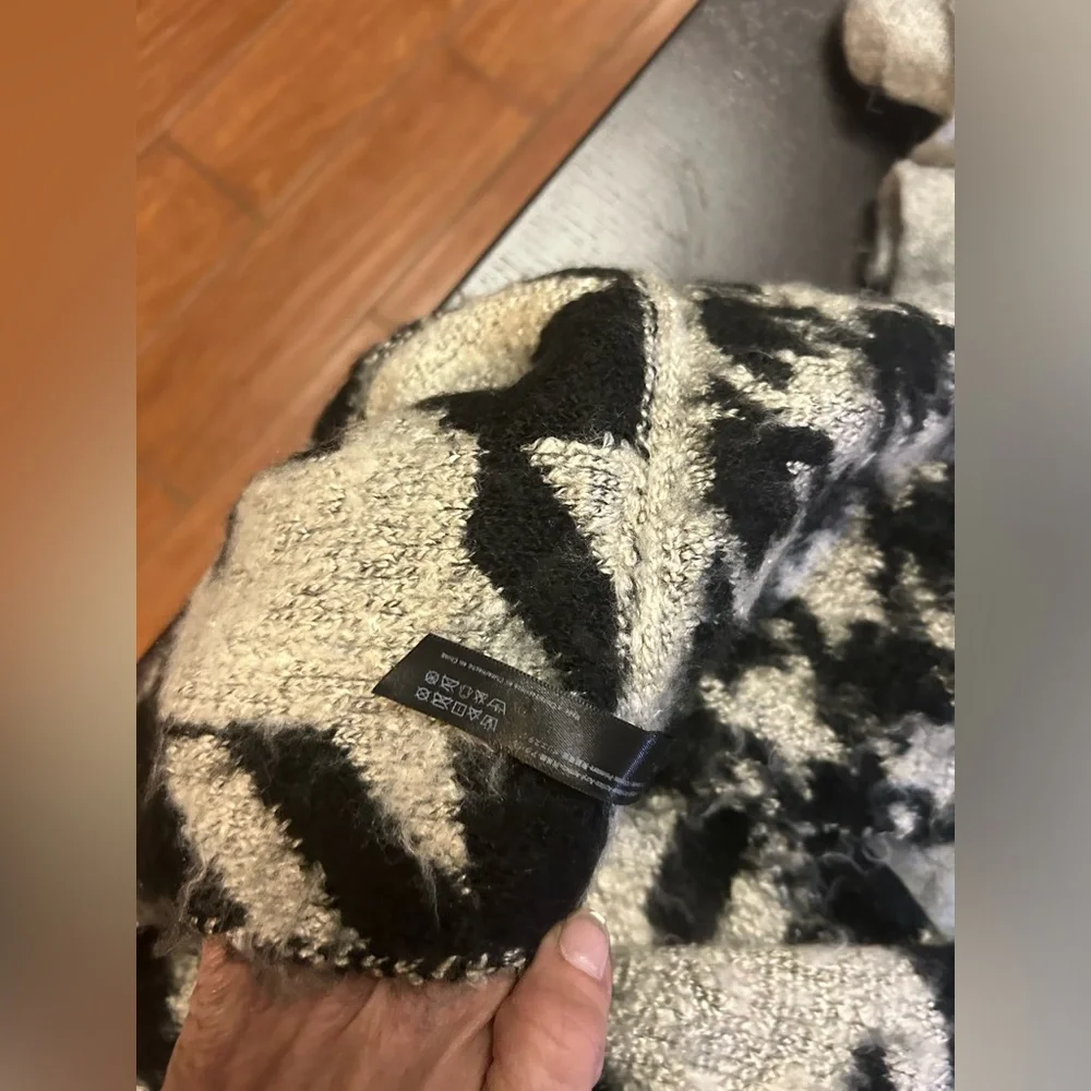 🔥 houndstooth warm stunning unique‎ scarf